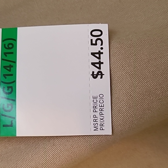 TIMBERLAND BRAND BOYS ELASTIC WAISTBAND PULL-ON KHAKI CARGO SHORTS SIZE LARGE - Picture 4 of 13